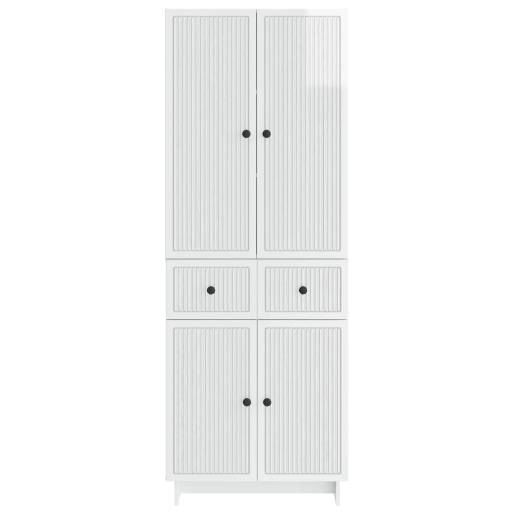 Set di armadi 2 pcs 66 x 34,5 x 90 cm Legno ingegnerizzato