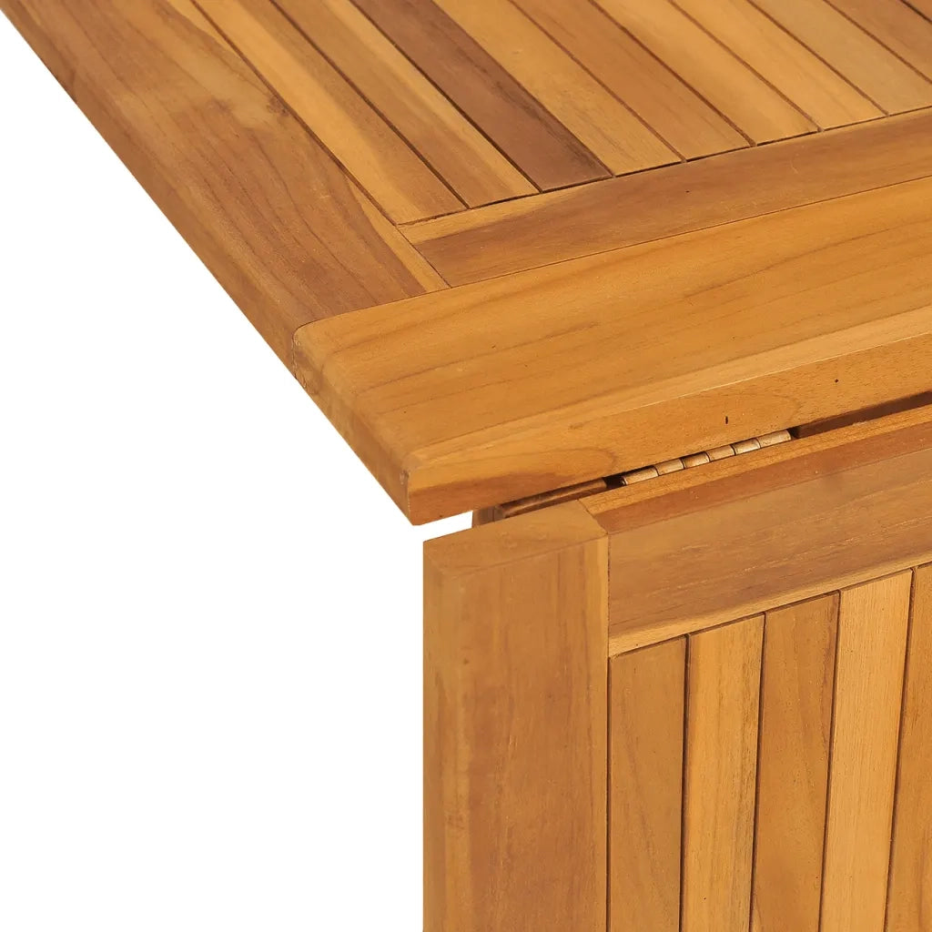 Tavolo Giardino-Tavolo da esterno Pieghevole a Farfalla 150x90x75cm Massello Teak