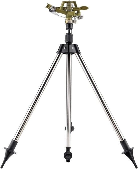 Sproeieraqua Irrigazione 360° - Grasso Zinco - Inserimento Terra - Asse Stagno - Estensione Giardino 59x10x10.