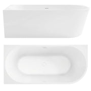 Vasca Bagno Sydney Bellanto Sinistra 160cm Copritappo bianco