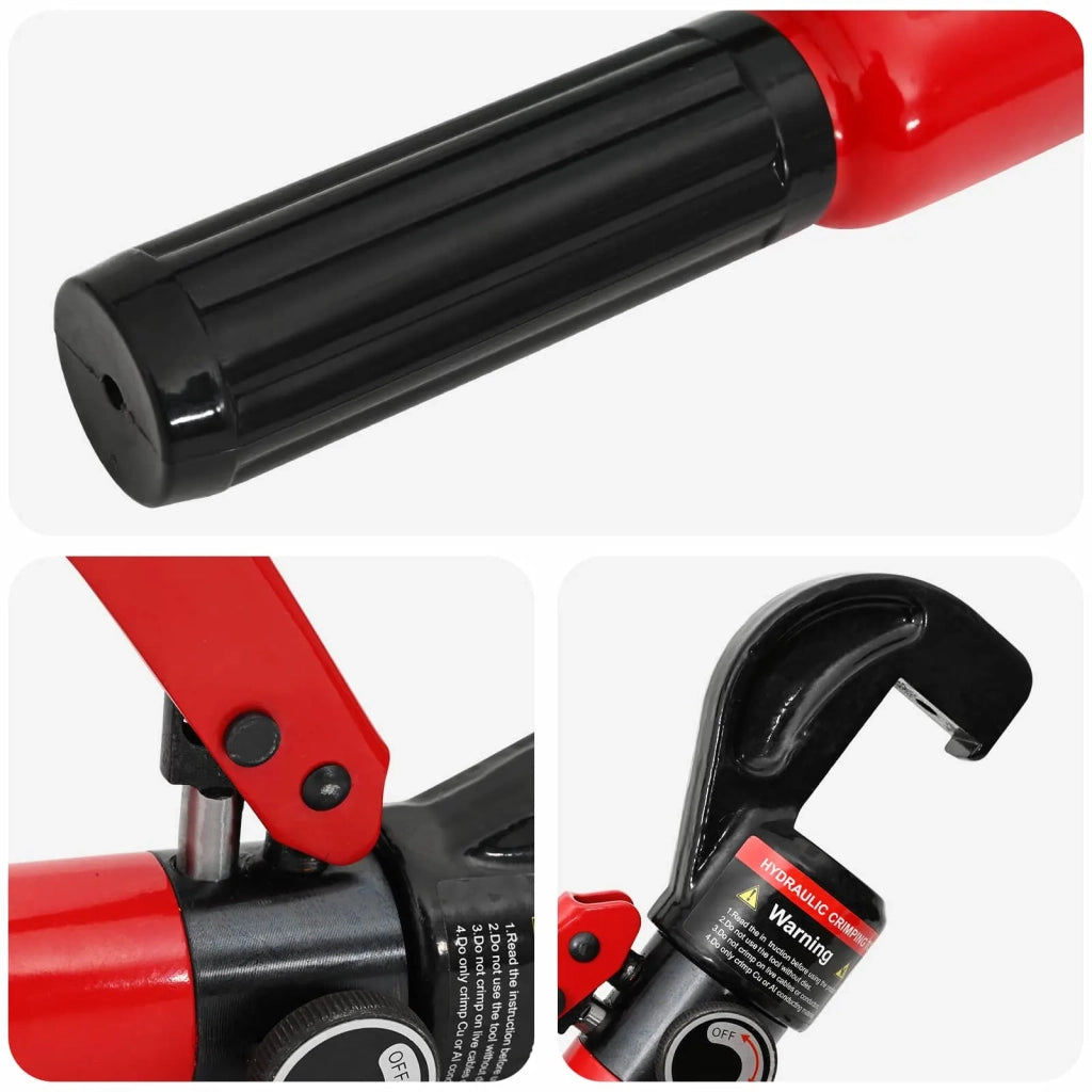 Strumento per Crimpatura Cavi Idraulico 50 kN 4-70 mm² Acciaio 42042669
