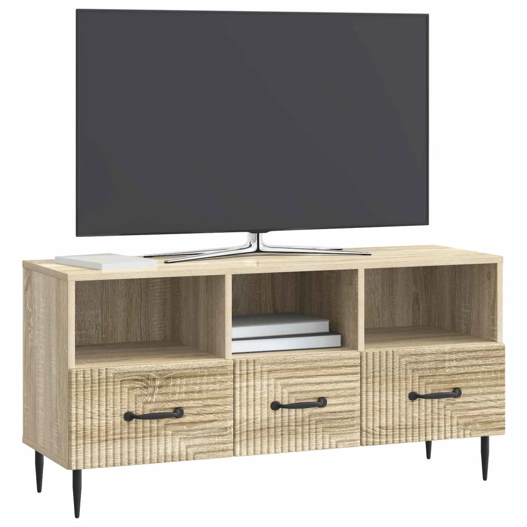 Mobile TV-Credenza per TV Rovere Sonoma 102 x 34,5 x 50 cm Legno ingegnerizzato 299113
