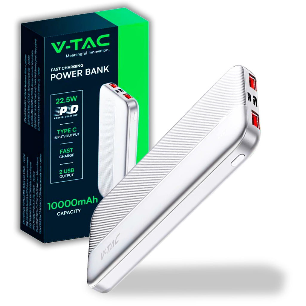 White White White da 10000 mAh Caricatore veloce