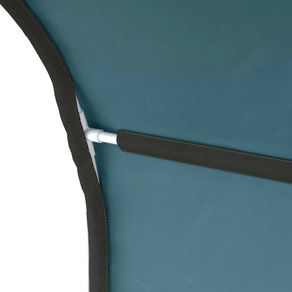 Tunnel per Letto 2 pcs Azzurro 211 x 52,5 x 2 cm Poliestere