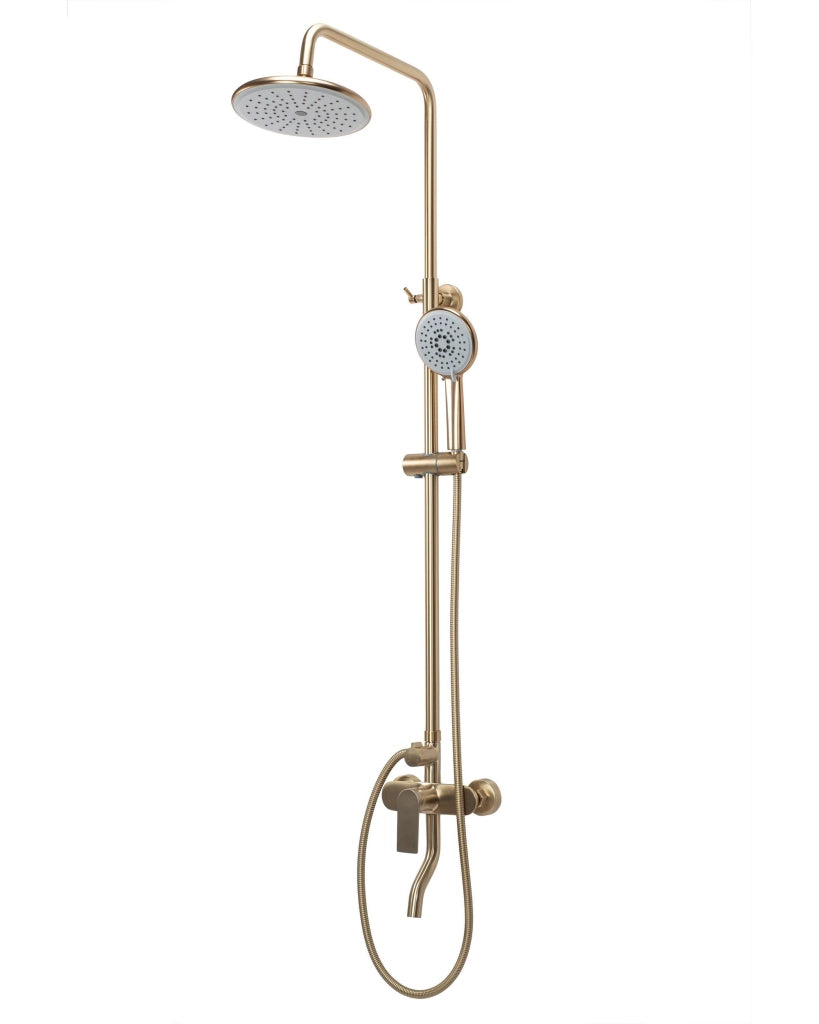 Set Doccia Rea Verso Brushed Gold