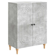 Credenza Grigio Cemento 66 x 34,5 x 90 cm Legno ingegnerizzato