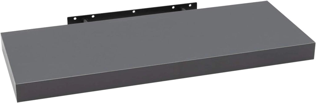 Mensola da Parete, Mensola da Muro, Mensola in Legno MDF, Set di 4, per Cucina, Bagno, Soggiorno, ECC RG9315dgr-4