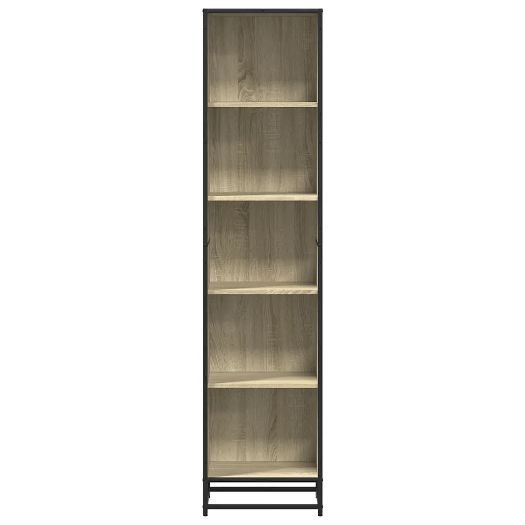 Libreria Rovere Sonoma 40x35x170,5 cm in Legno Multistrato