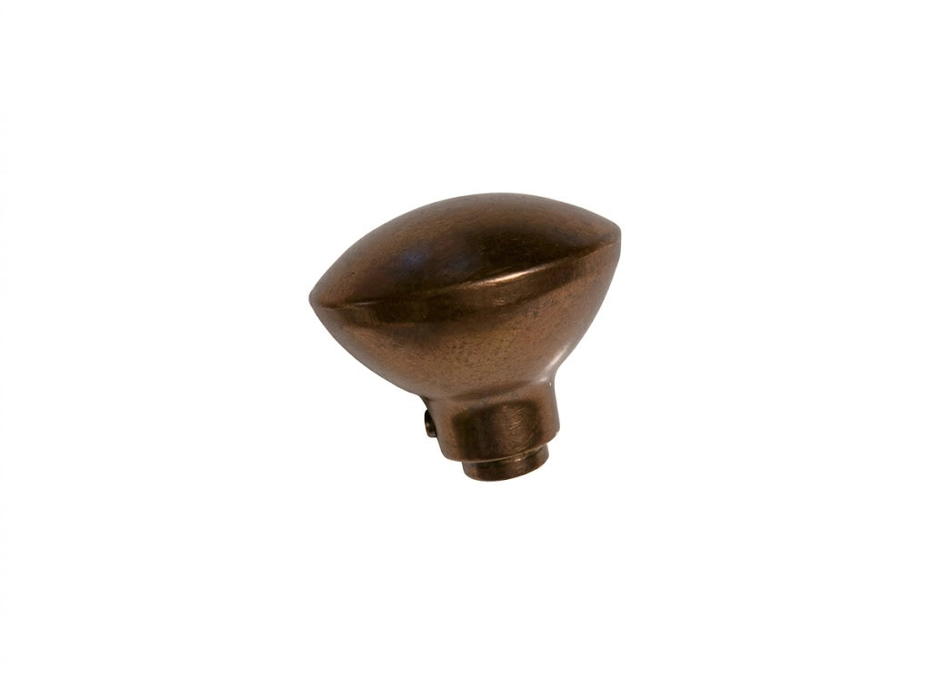 POMOLO FISSO/GIREVOLE PER PORTA NEW CRETA- - bronzo (33I R) - 1 pezzi DIERRE