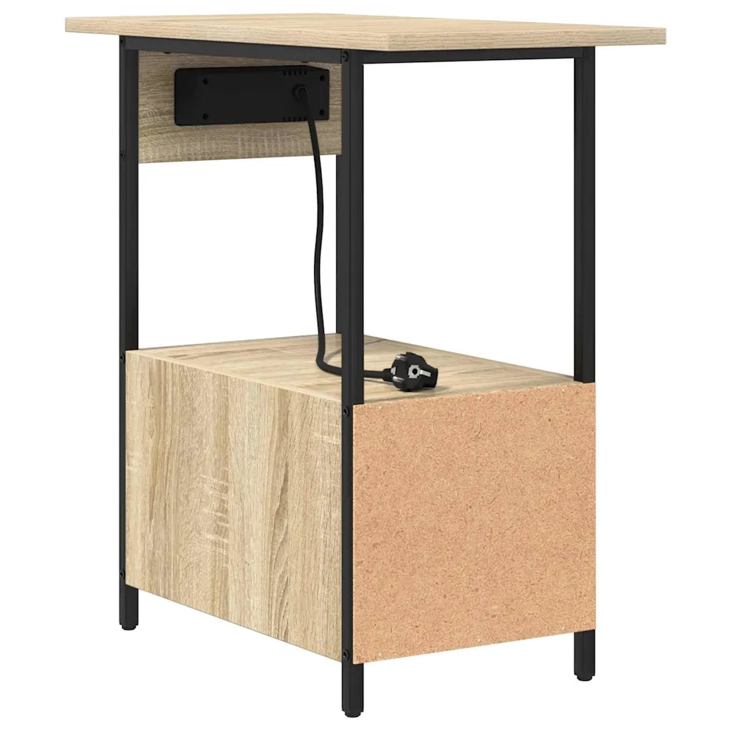 Armadio da Notte con cassetto Rovere Sonoma 60 x 30 x 61 cm 859596