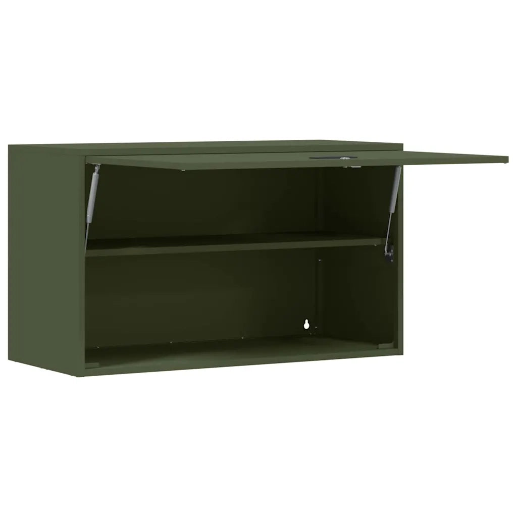 Armadio a muro per garage Oliver verde 90 x 40 x 53 cm 883263