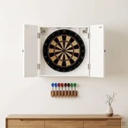 Armadio per Dartboard EDE Bianco Lucido 52,5 x 10,5 x 53,5 cm 896009