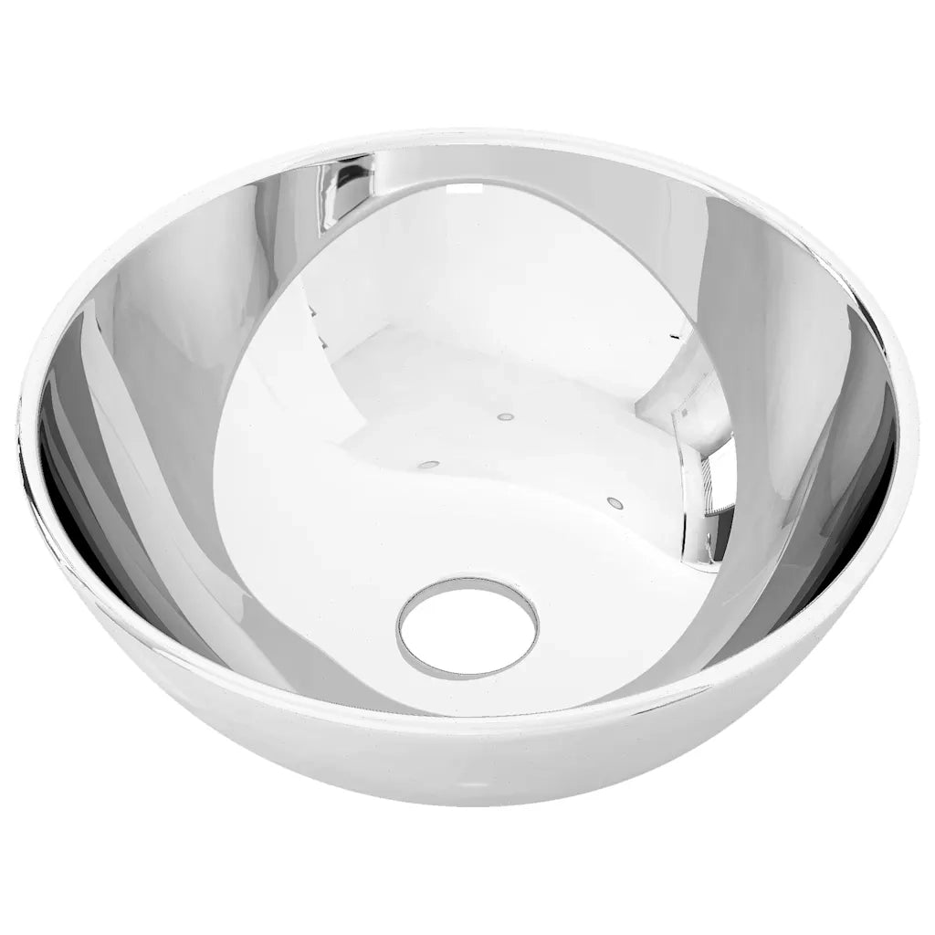 Lavandino-Lavello 28x10 cm in Ceramica Argento