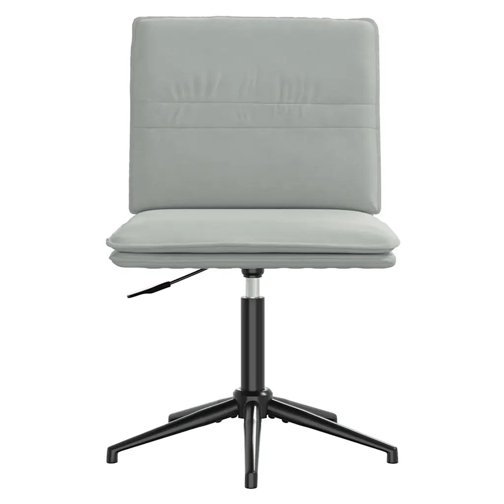 Sedie da Pranzo 2 pz Grigio Chiaro in Velluto 3315367