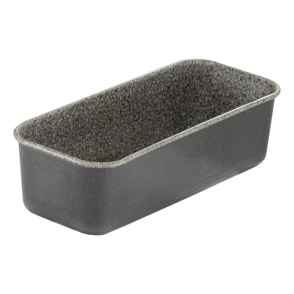 Trade Shop - Stampo Forma Plumcake Teglia In Alluminio Antiaderente Effetto Pietra 30x11xh7cm 037050m -