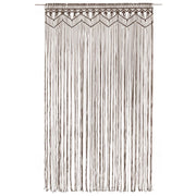 Tenda Macramè Grigio Talpa 140x240 cm in Cotone 323982