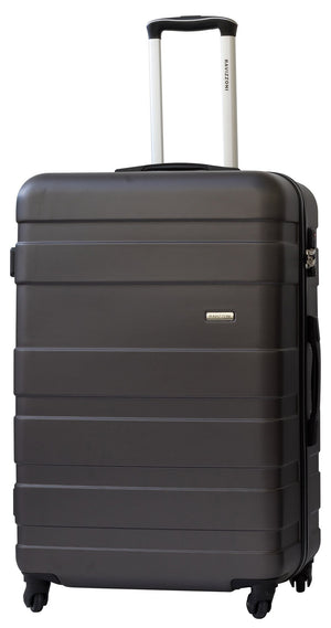 Trolley Valigia Grande Rigida in ABS 4 Ruote TSA Ravizzoni Caronte Grigio