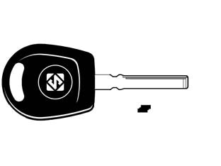 CHIAVI AUTO LOOK ALIKE PORTA TRANSPONDER HU116TE  HU116TE    SILCA