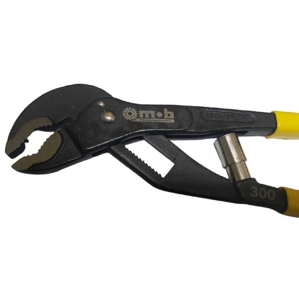 Trade Shop - Chiave 240 Mm A Becco Auto Regolabile Pinze Gira Tubo Dadi Regolazione -