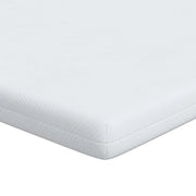 Topper per materasso Bianco 100 x 200 cm Tessuto Jacquard CFW9041864