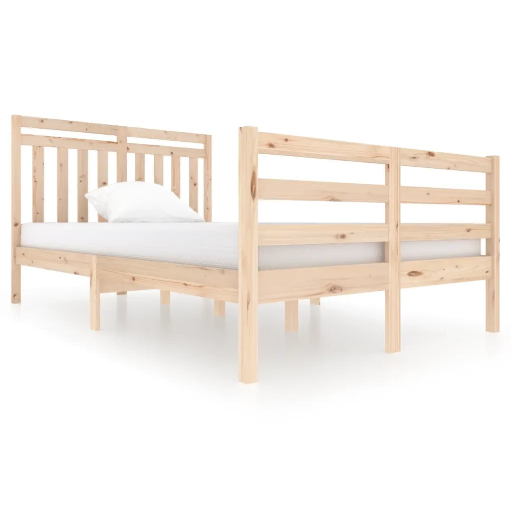 Giroletto-Struttura Letto in Legno Massello 120x200 cm 446470