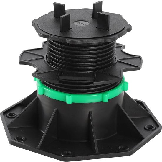Sosteggi Terrazzati Adattabili per Pannelli e Pavimenti - Altezza Regolabile 42-60 mm - Materiale PP Resistente - Idoneo per Esterni - 30 Pezzi