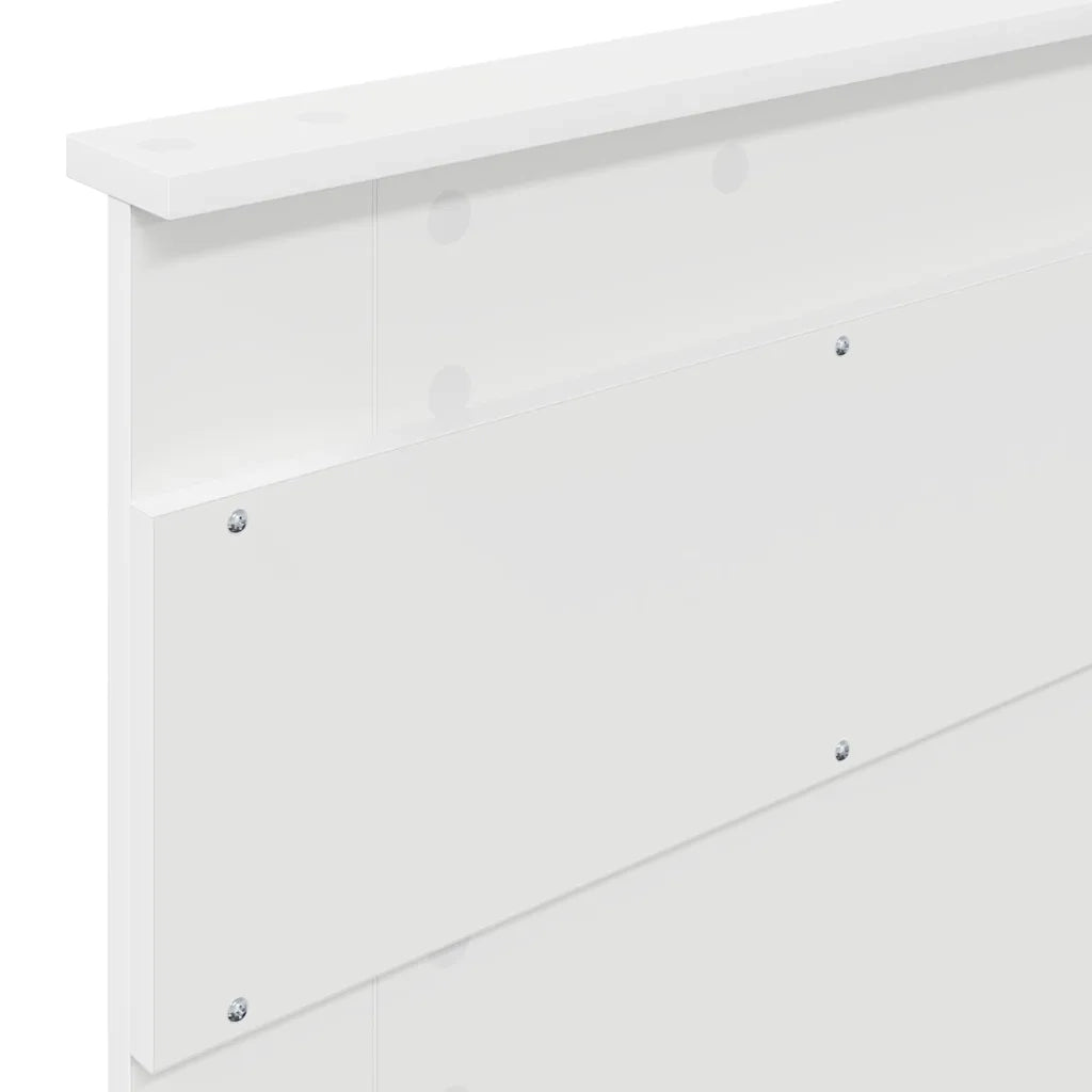 Testiera-Testata-Testiera Decorativa Bianco 80 cm Legno multistrato 580655