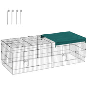Gabbia per Animali Domestici ¨C zephmum ¨C Verde 220x85x70 cm