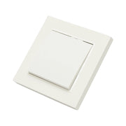 Interruttore semplice da incasso bianco 220V, 10AX, ABS 80x80mm