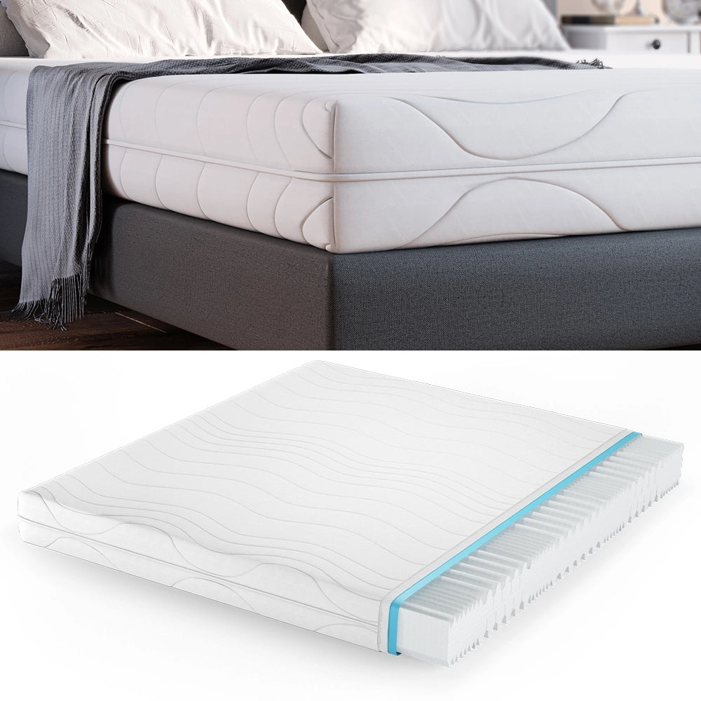 Vitalispa Materasso in schiuma fredda Bianco 160 x 200 cm 20 cm di altezza