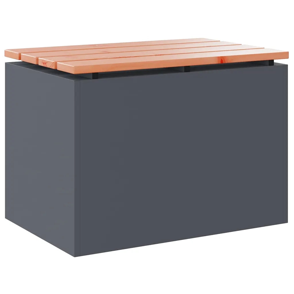 Panchina da giardino 1-Numero di posti 60 x 40 x 43 cm Acciaio