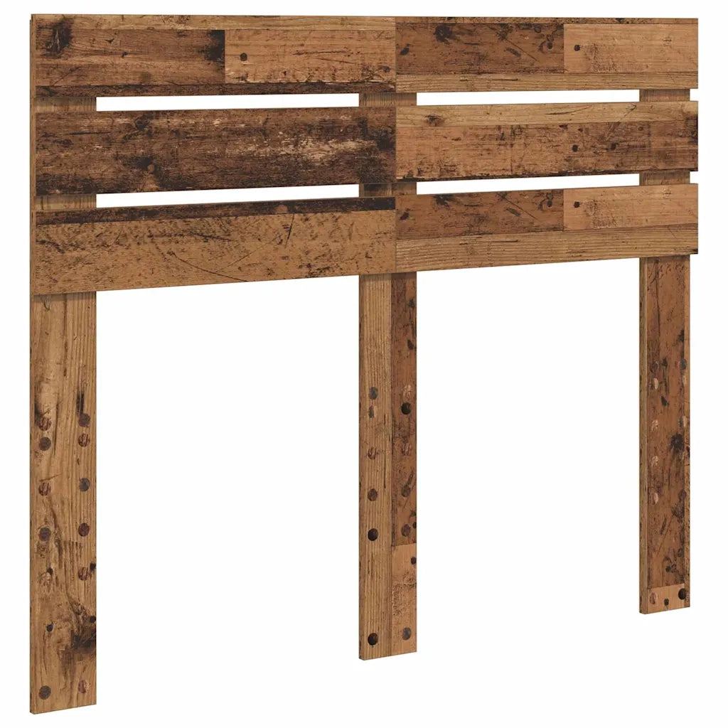 Testiera-Testata-Testiera Decorativa Legno vecchio 120 cm Legno multistrato 998751