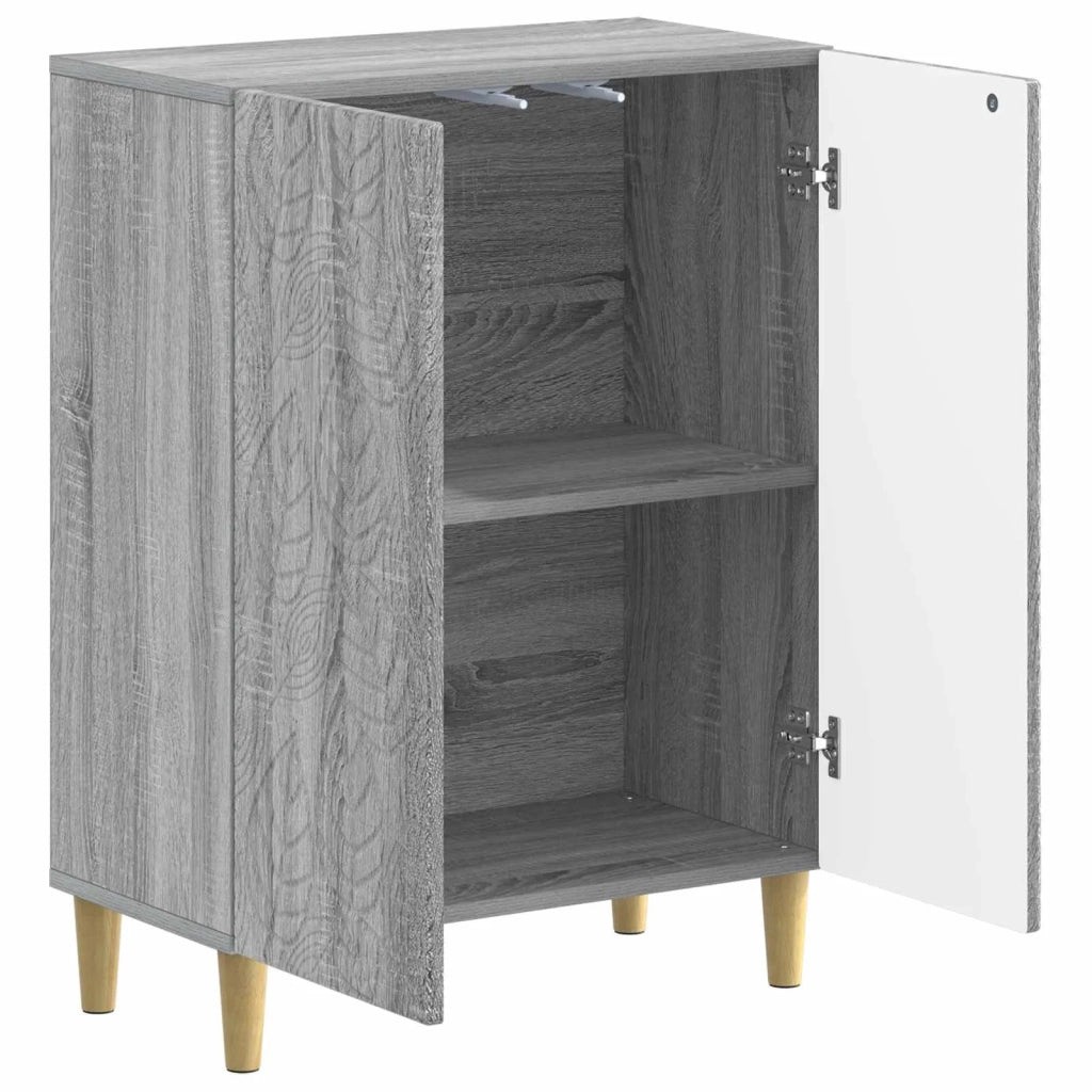 Mobiletto da Bagno DELFT Sonoma grigio 59,5 x 31 x 80 cm 897061