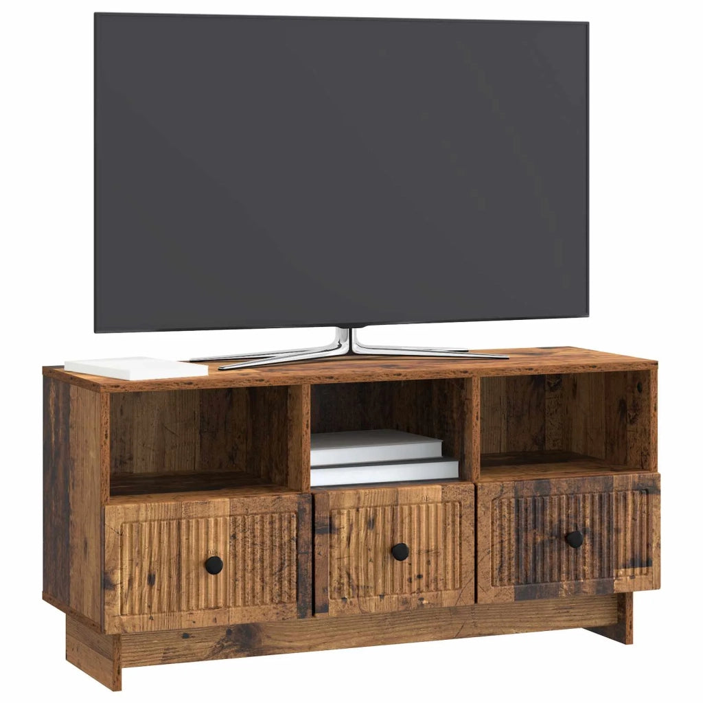 Mobile TV Legno antico 102 x 34,5 x 50 cm Legno ingegnerizzato 893993