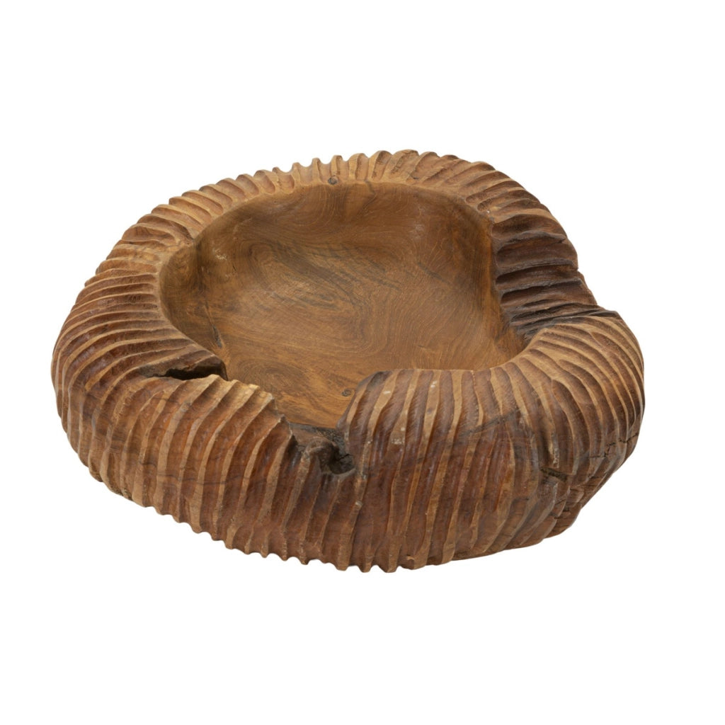 Vassoio Natura 15, Marrone, Legno, 37x40x16 cm