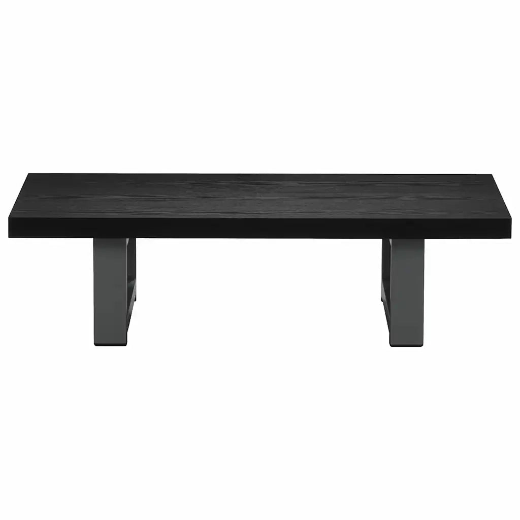 Set Mobili da Bagno | Armadio da bagno 2 pz Ceramica Nero