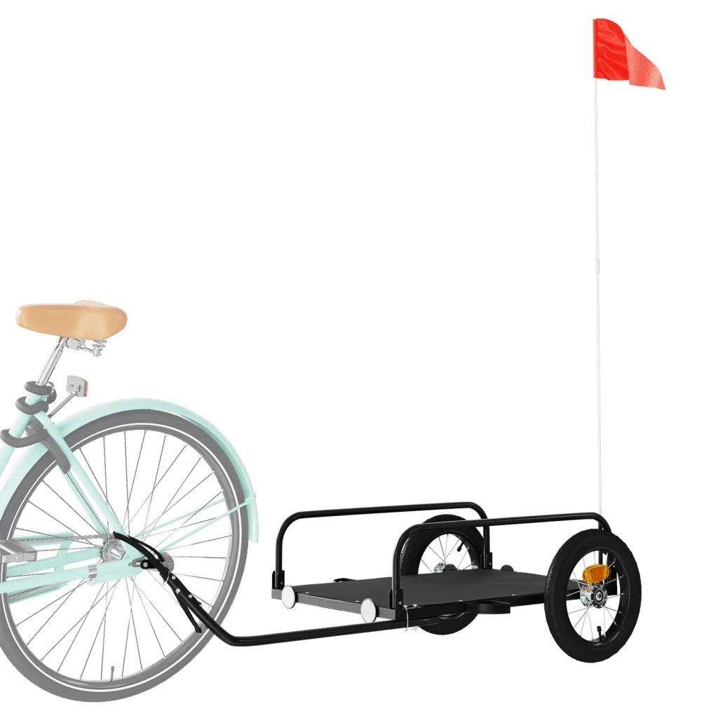 Rimorchio da Bici 122x53x31 cm in Ferro