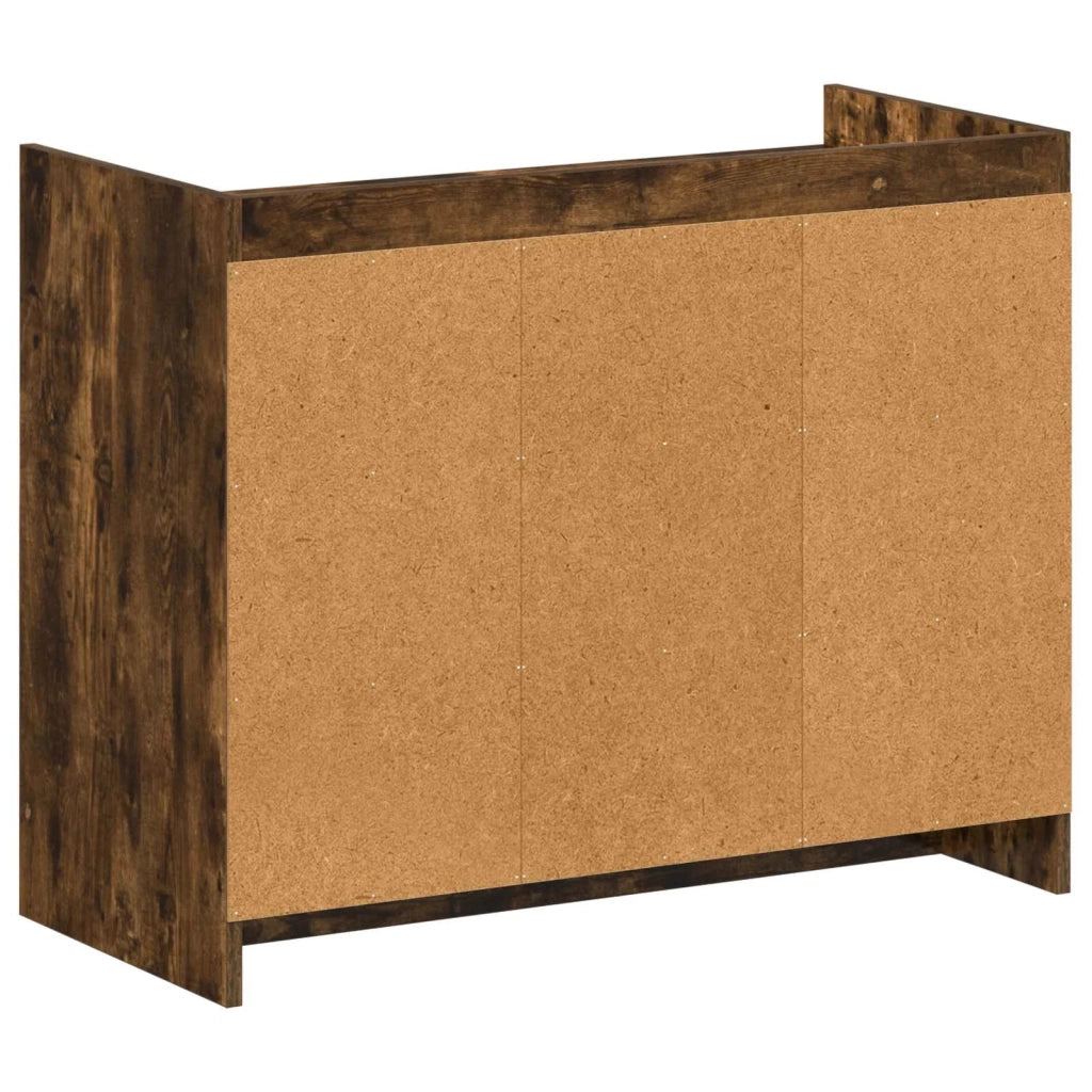 Mobile per scarpe Rovere Fumo 85 x 39,5 x 70 cm 8011367