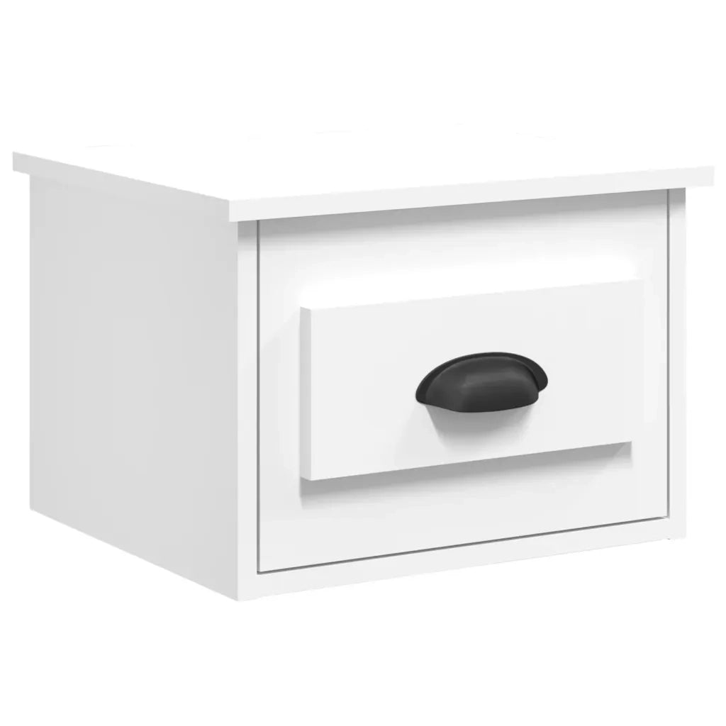 Comodino a Parete Bianco 41,5x36x28 cmcod mxl 85624