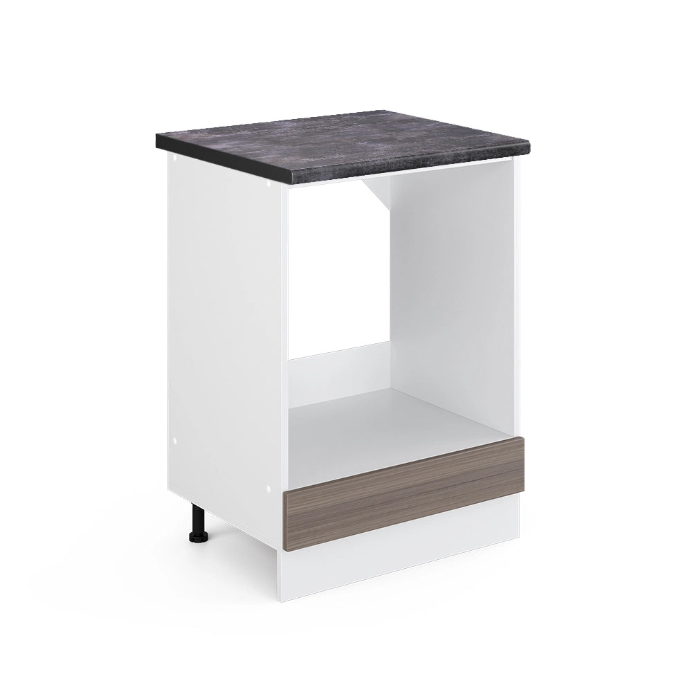 Vicco Mobile per forno da incasso Grigio 60 cm , PL Antracite
