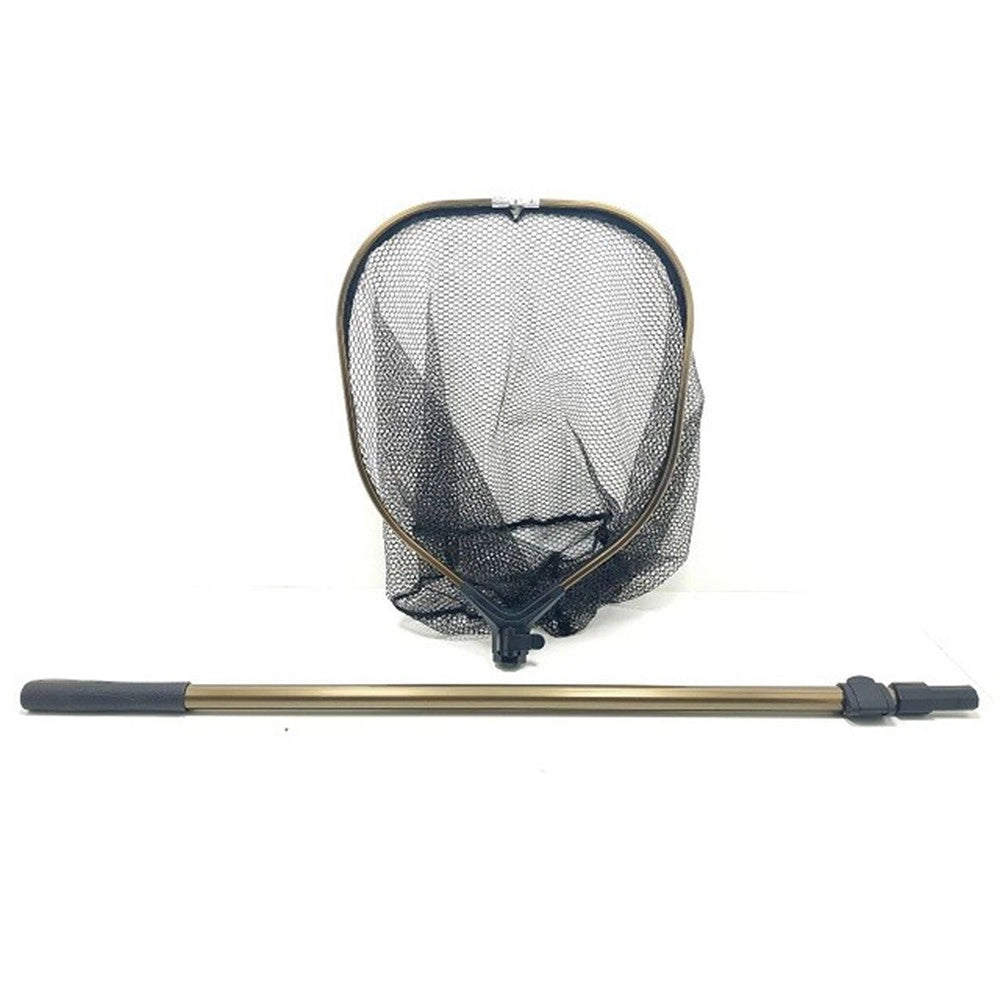 Pond Fishnet Fold 40x50cm con manico telescopico da 100 a 180cm in Alluminio - retino di cattura richiudibile