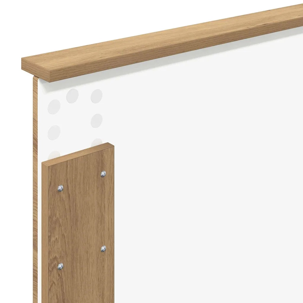 Testiera-Testata-Testiera Decorativa Rovere artigianale 100 cm Legno multistrato 382631