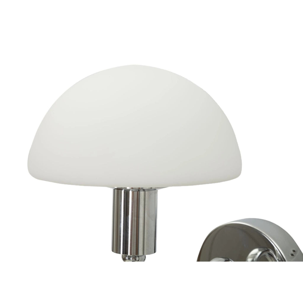 Lampada a Parete VKH70, Argento, Metallo, 23x15x22 cm