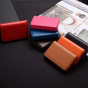 Supporto per Mappe di Alta Qualità in Pelle PU - Supporto per Mappe con Dimensioni - Leggero - Design Elegante - Costruzione Solida - 102mm x 65mm x 18mm
