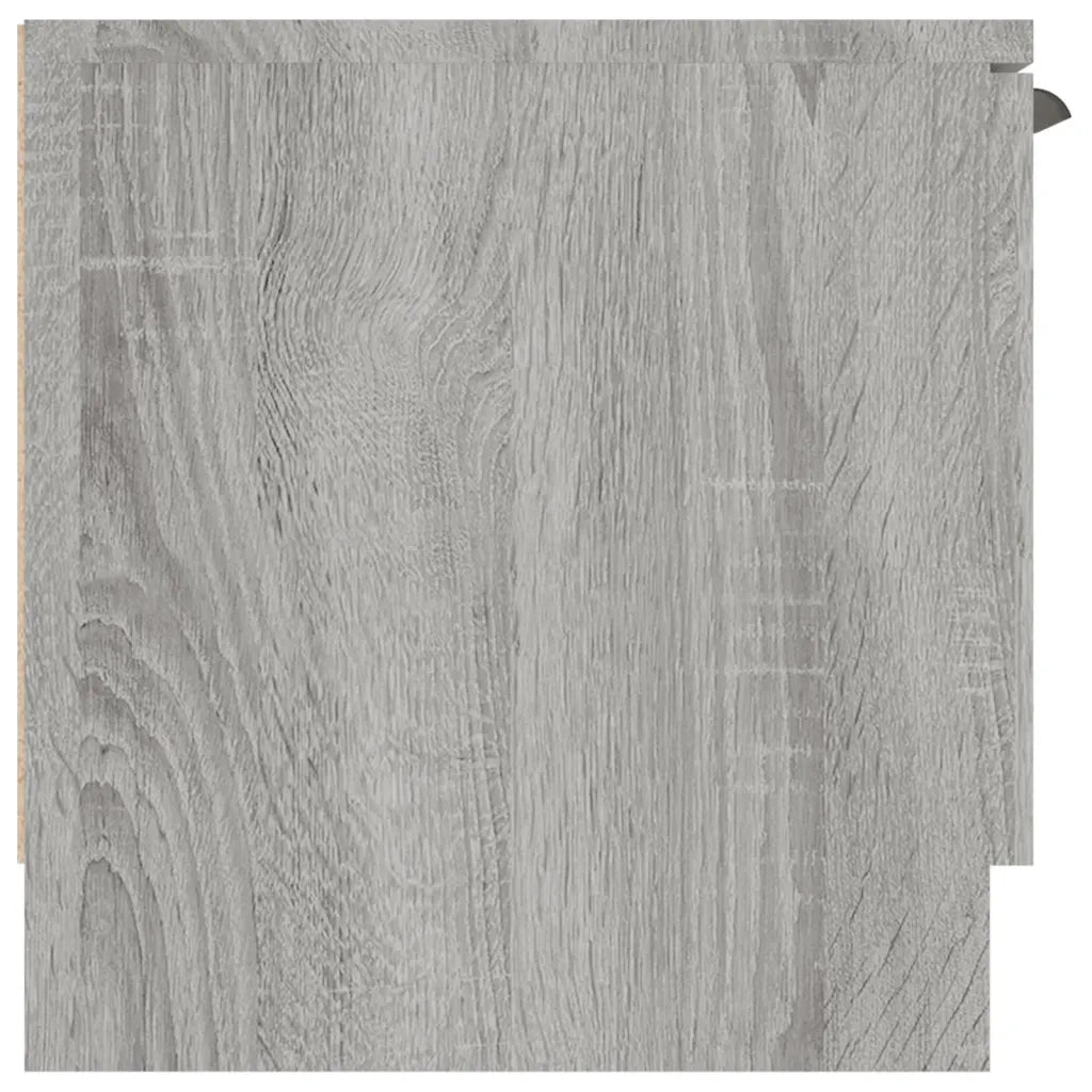 Mobile TV Grigio Sonoma 102x35x36,5 cm in Legno Multistrato cod mxl 21126