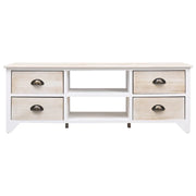 Mobile Porta TV 108x30x40 cm in Legno di Paulownia 338520
