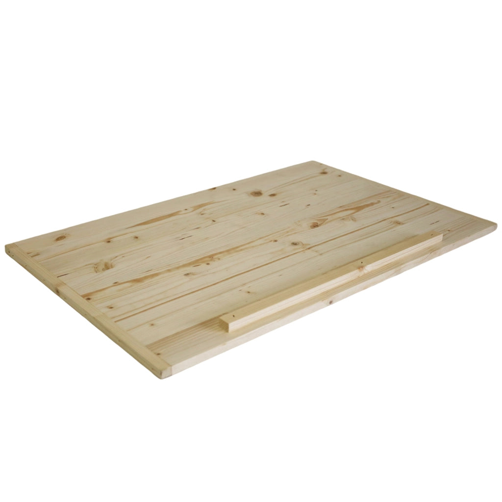Spianatoia in Legno di Betulla Naturale Asse per Pasta Impastare e Stendere, Tagliere, Spessore 9mm SPIANATOIA  75X48 cm