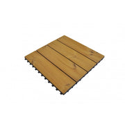 Smartdeck Piastrella ad incastro Modulare In Pino Scandinavo THERMOWOOD 60 x 60 CM spessore 2.5cm Equivalente a 0.36 m2