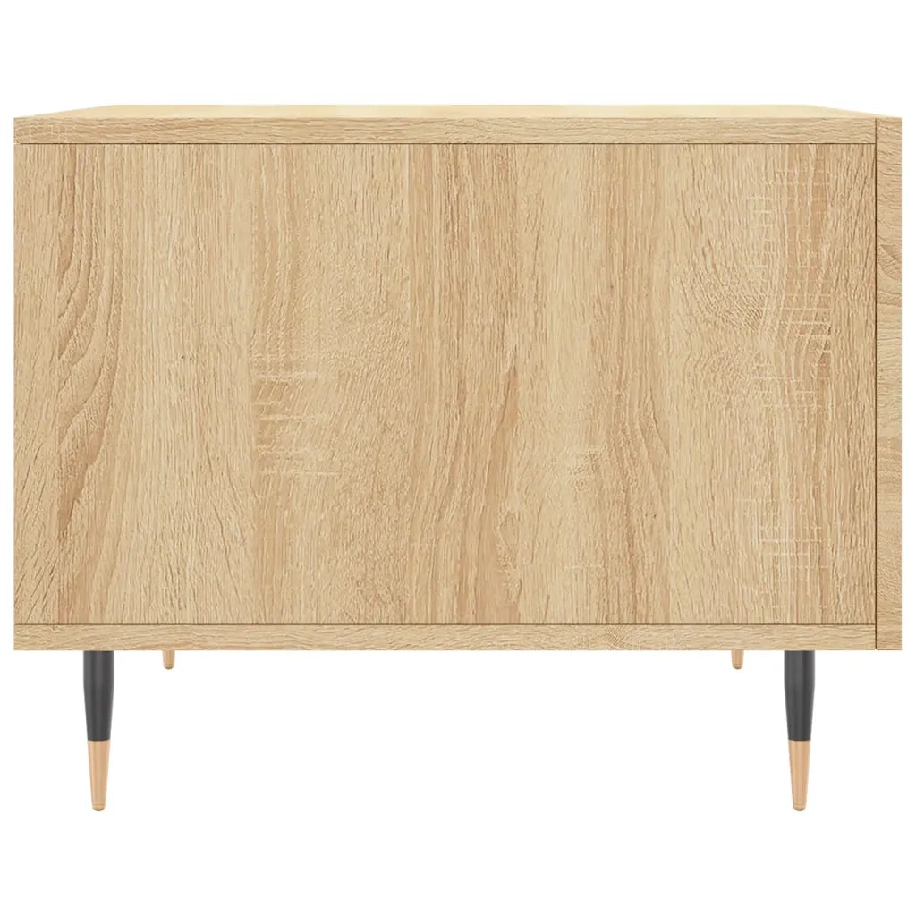 Tavolino da Salotto Rovere Sonoma 50x50x40 cm Legno Multistrato 829354