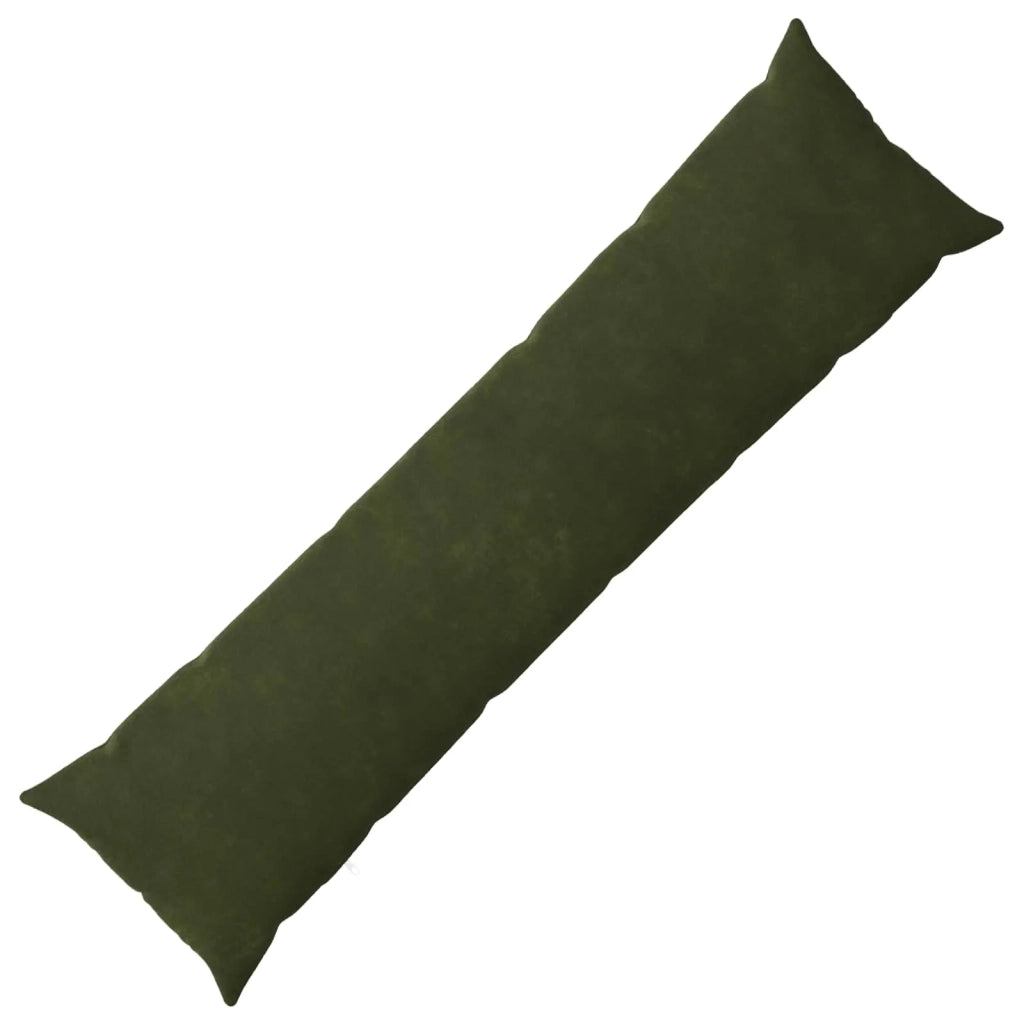 Cuscino HEERLEN Verde 40 x 145 cm Fleece in microfibra 926219